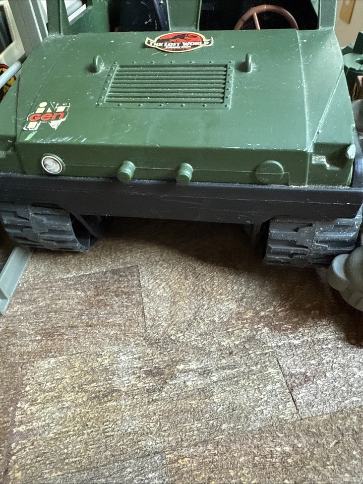 Jurassic Park HUMVEE VEHÍCULO DE CAPTURA + Extras El Mundo Perdido Lote De Colección 1997 Foto 3 de 4