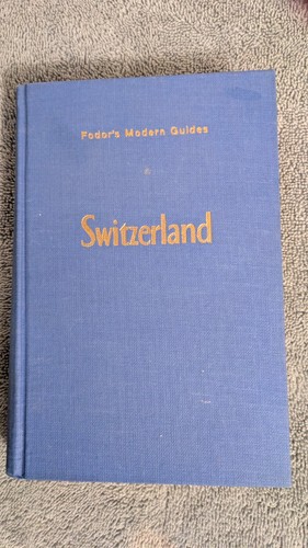 LOT OF 10 FODOR'S EUROPEAN TRAVEL GUIDES, 1958, HB, Good Condition, Maps - Imagen 2 de 21