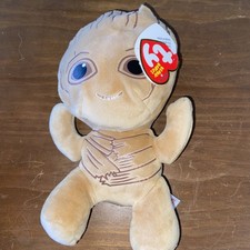 Ty  Beanie Baby GROOT NEW Soft Plushy Version Marvel Guardians of the Galaxy NWT