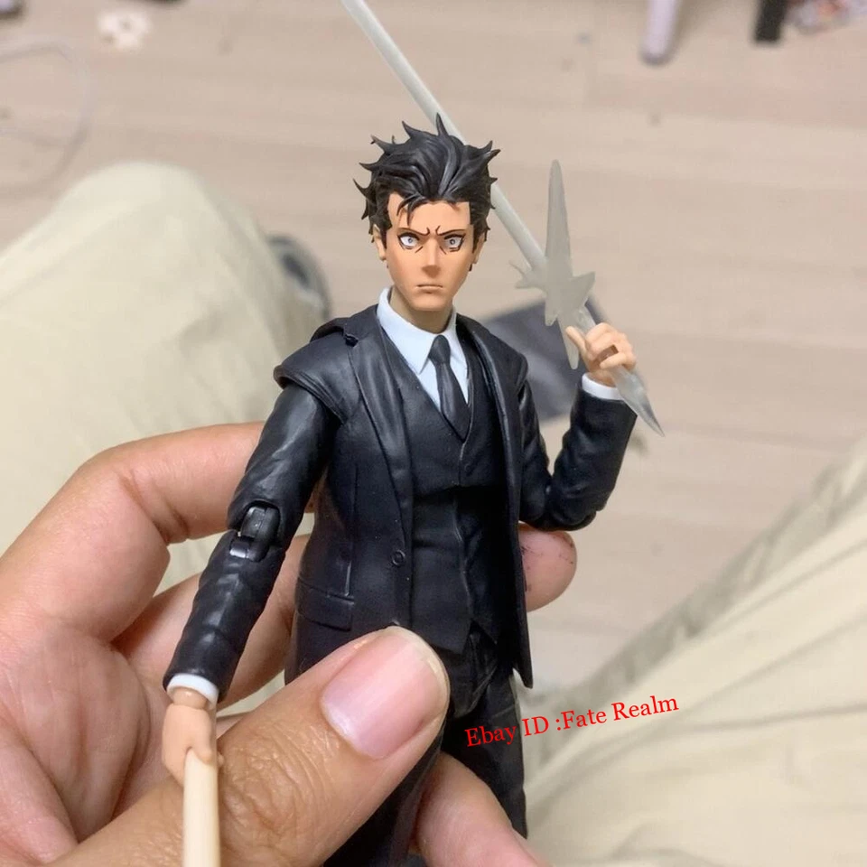 Juego de talla de cabeza 1/12 Jujutsu Kaisen Higuruma Hiromi para cuerpo de figura Romankey de 6" Foto 4 de 4