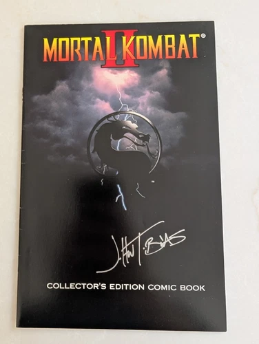 Mortal Kombat II Mail Away comic book - Autographed by John Tobias