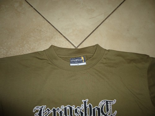 Krigshot - (Logo) shirt - Medium / M (Green) Punk rock / Hardcore - Picture 3 of 4