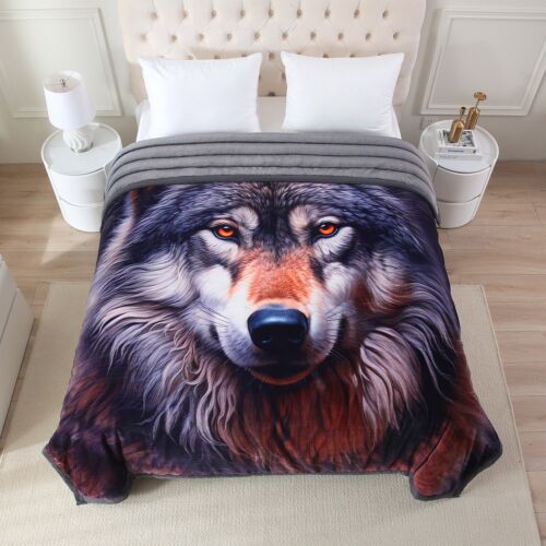 Coperta in pelliccia sintetica 3 strati visone coreano coperte letto pesante spesso design animale king - Foto 32 di 71