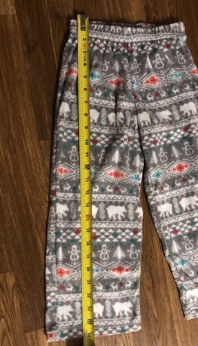 Kids SZ: 4 Unisex-2Pc Family CHRISTMAS Bear Isle Hooded Pajamas Super Soft/Cozy- - Picture 9 of 15