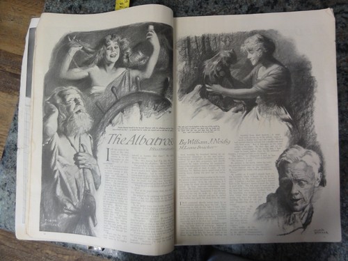 Antique Hearsts Magazine July 1917 The Menace of Japan Buffalo Bill - Foto 6 di 12