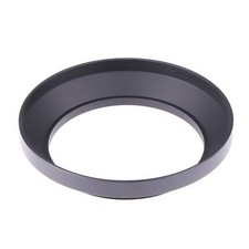82mm Wide Angle Screw-in Mount Metal Lens Hood For Canon Nikon Pentax Sony Black