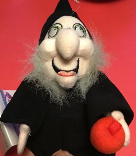 Disney Store Evil Wicked Witch Villain Snow White Plush Stuffed Toy Bean Bag NWT - Picture 2 of 12