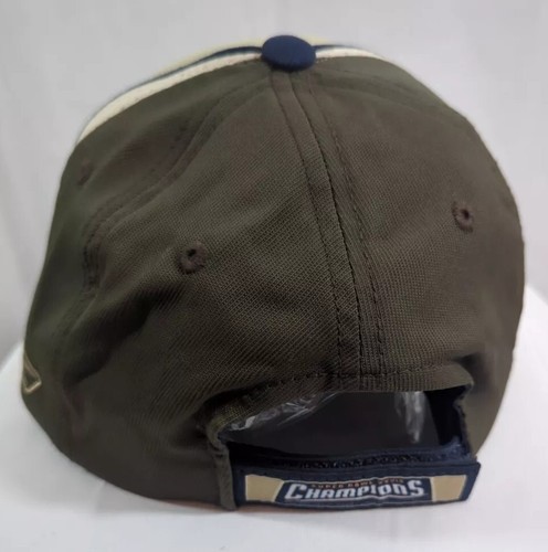 Vintage 2005 Superbowl 39 XXXIX New England Patriots beige oliv Reebok Mütze Adj - Bild 3 von 11