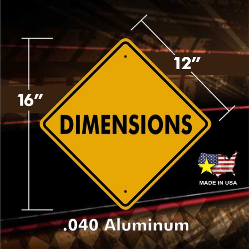 FUSSGÄNGERÜBERWEGSCHILD - Aluminium Sicherheitsplakat - Spaß Garage Spielzimmer Dekor - Bild 2 von 6