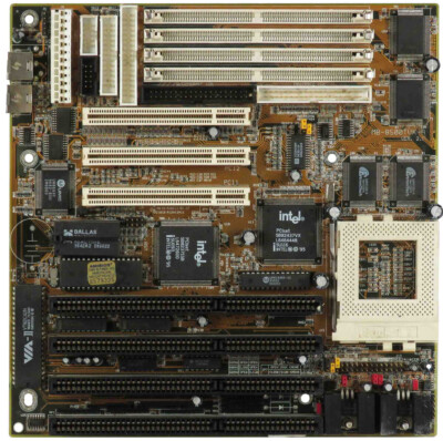 Motherboard Baby-AT BIOSTAR MB-8500TVX-A Socket SIMM