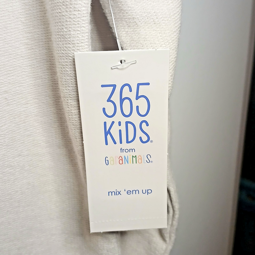 Girls Long Sleeve T Shirt Size 6 Beige 365 Kids Garanimals Rise & Shine New - Picture 7 of 12