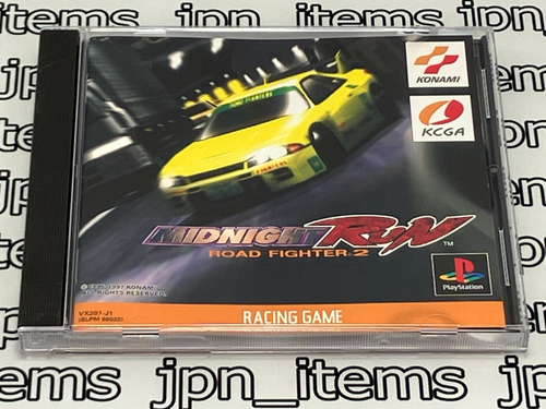 PS1 Midnight Run Road Fighter 2 Konami PlayStation 1997 NTSC Japan - Picture 2 of 19