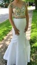 Sherri Hill 2 Piece Prom Dress Size 8