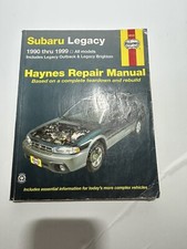 Haynes Repair Manual 89100 Subaru Legacy 1990-1999 Including Outback & Brighton