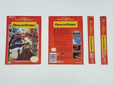 Advanced Dungeons & Dragons DragonStrike NES Rental Cut Box ONLY *DAMAGED
