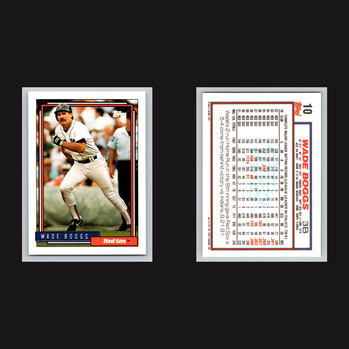 Wade Boggs Lot 16 Baseball Cards 1988 Topps Boston Red Sox Collection Set MLB NM - Picture 8 of 18
