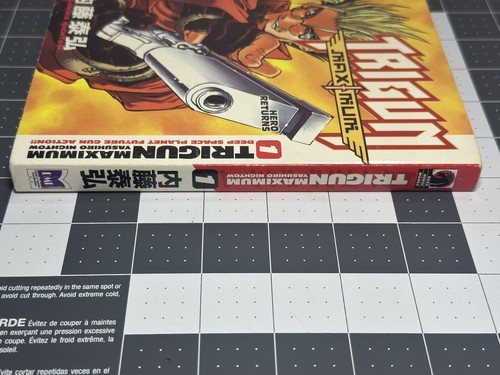 Trigun Maximum Vol. 1 English Manga Yasuhiro Nightow 2004 Dark Horse - Picture 4 of 11