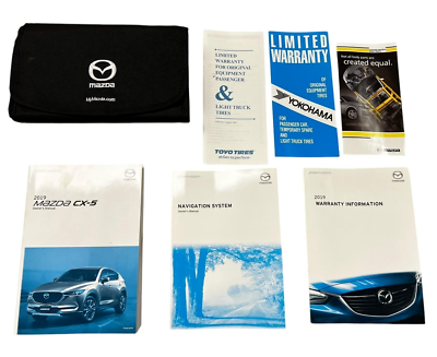 2019 MAZDA CX-5 OWNERS MANUAL OPERATORS USER GUIDE BOOK SET 8HE3