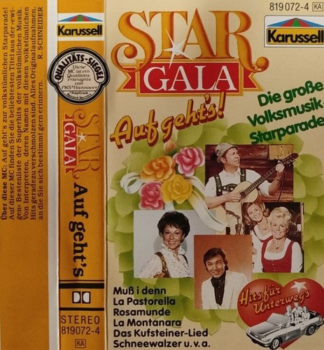 Various-Auf Geht's (Die Große Volksmusik) Cassette Album.Karussell 819072 4. - Picture 5 of 6