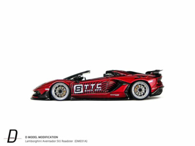 ミニカー Thet htar SoeAUTOart Lamborghini MINI GT D MODEL x TTC LAMBORGHINI AVENTADOR SVJ ROADSTER 99