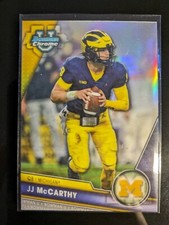2023 Bowman U Chrome JJ McCarthy Refractor Michigan #124