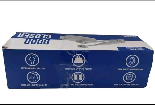 Door Closer FS-1306 by Fortress Hardware Company Left or Right Up To 145lb Door - Picture 3 of 7