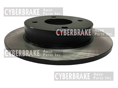 31046E Rear Premium Black E-Coat Rotor Pair of 2 - Picture 8 of 9