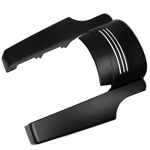 5" Stretched Rear Fender Extension For Harley Touring 2009-2013 Matte Black - Picture 6 of 11