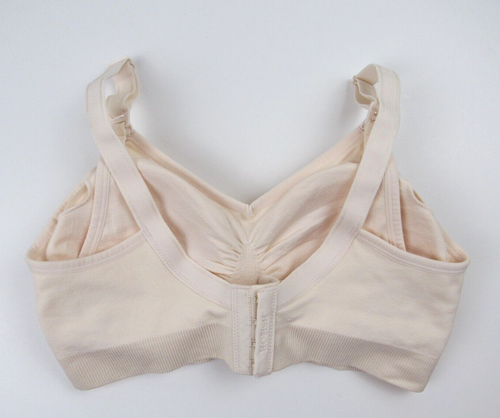 Nursing Bra Beige Hofish Padded Women's Size Medium - Picture 4 of 13
