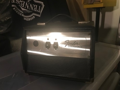 Fender Dimension IV Tel-Ray Effect 1968 Oil filled drum FREE SHIPPING- RARE !! - Picture 12 of 15