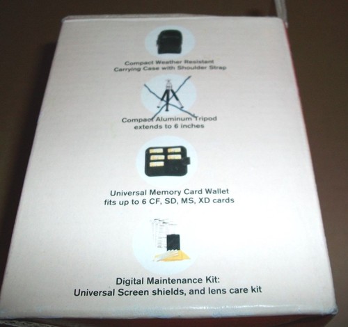 KIT DE MANTENIMIENTO DE INICIO DE CÁMARA DIGITAL UNIVERSAL TARGUS CON CAJA FALTANTE TRÍPODE - Imagen 3 de 4