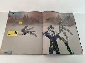 Lego Bionicle Nidhiki 8622 & Krekka 8623 Instructions Only