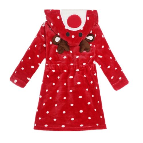 3D Cartoon Tier Kleinkind Nachthemd Unisex Kinder Pyjama Jungen Mädchen Bademäntel - Bild 23 von 29