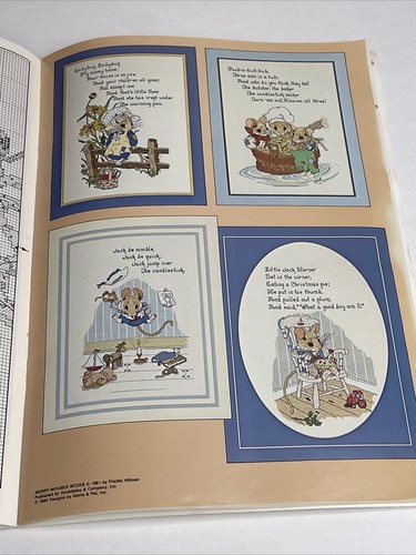 A Merry Mouse Book of Nursery Rhymes Design by Gloria & Pat Cross Stitch Pattern - Picture 3 of 10