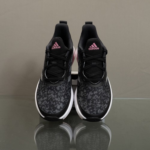 Adidas FortaRun Big Kids Size 5 Running Shoes Black Athletic Sneakers #224 - Picture 9 of 10