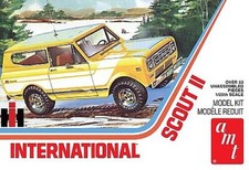 AMT 1977 International Harvester Scout II - Plastic Model Truck Vehicle Kit