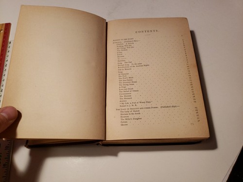 Tennyson's Poems Illustrated 1879 HC Book Poet Laureate Rare Poetry - Picture 19 of 24
