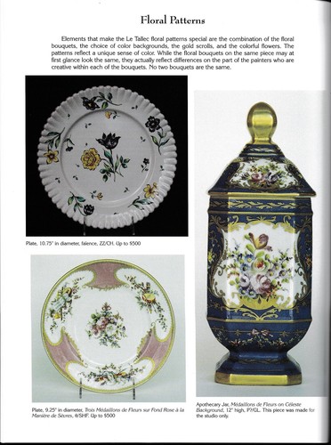 ATELIER LE TALLEC HAND PAINTED LIMOGES PORCELAIN Guide to bells, boxes, vases + - Picture 4 of 5