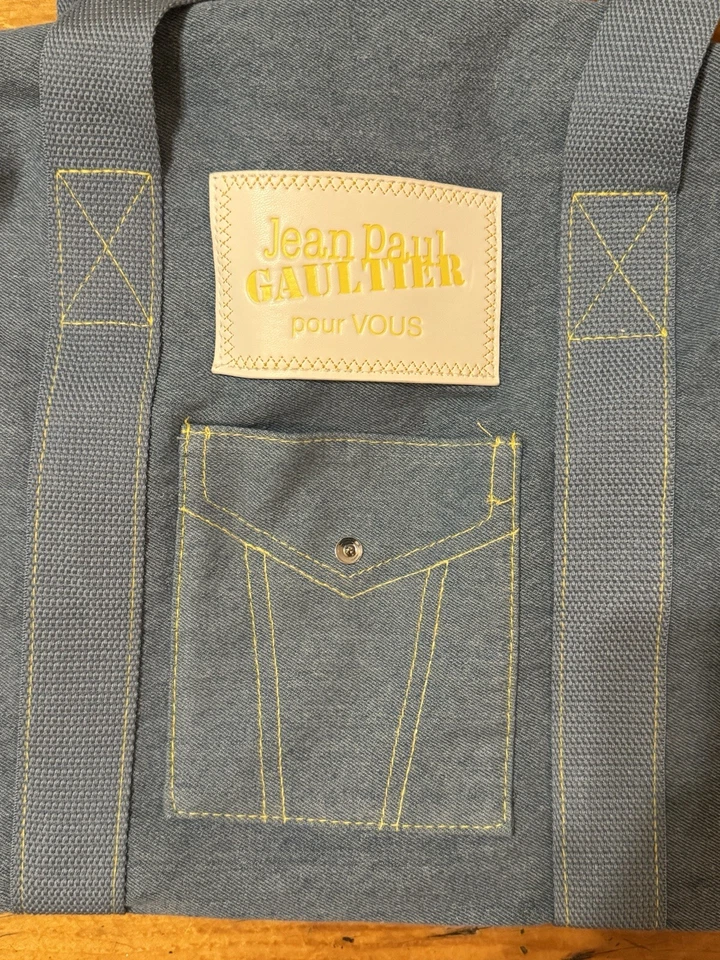 Bolso de Lona Jean Paul Gaultier Pour Vous Foto 2 de 4