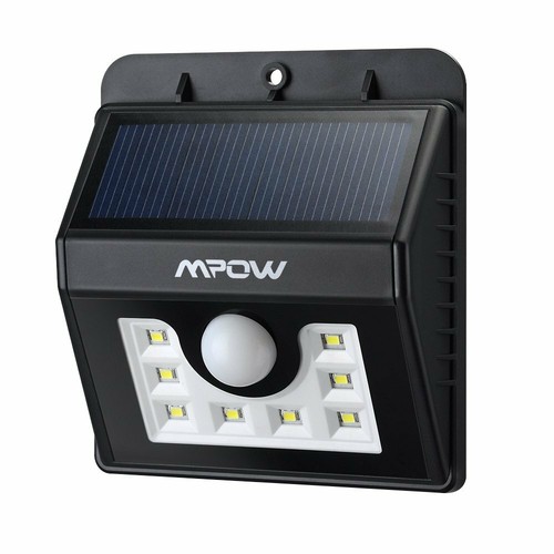 BRAND NEW Mpow Super Bright 8 LED Wireless Sola Weatherproof Motion Sensor Light - Picture 6 of 10