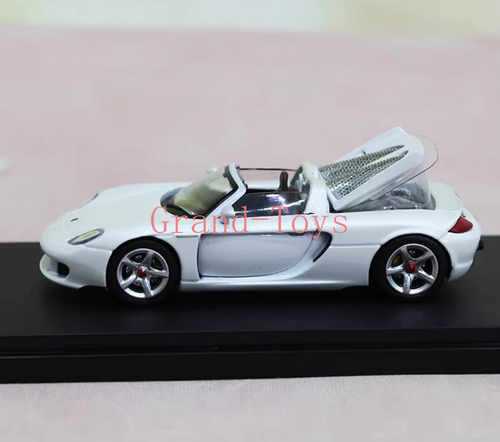 Funny 1:64 White Carrera GT Convertible Sports Model Diecast Collect Car - Picture 9 of 12