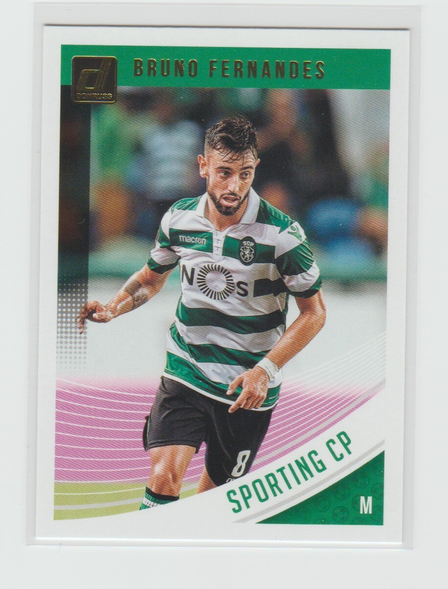2018-19 Donruss Bruno Fernandes Sporting Cp #59  #9018