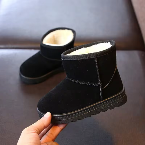 Fashion Children Casual Shoes Girls Boys Cotton Snow Boots Warm Kids Boots Boy W - Picture 7 of 20