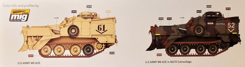 TAK2020 Takom Modelo EE. UU. Combate Blindado Earthmover M9 ACE Kit 1:35 - Imagen 2 de 3