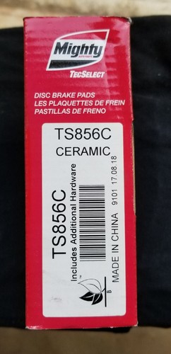 MIGHTY TS856C ceramic disc brake pads for Chrysler, Dodge, Jeep Liberty - Picture 2 of 7