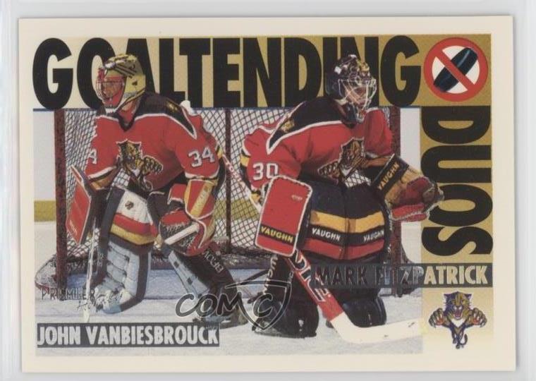 1994-95 Topps Premier John Vanbiesbrouck Mark Fitzpatrick #82