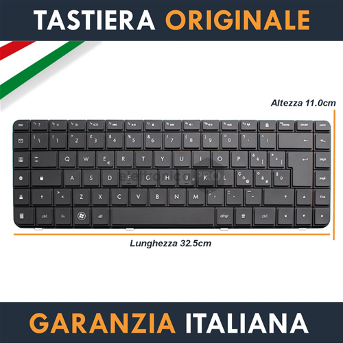Tastiera Originale HP Compaq CQ56-120SG Italiana per Portatile - Foto 2 di 3