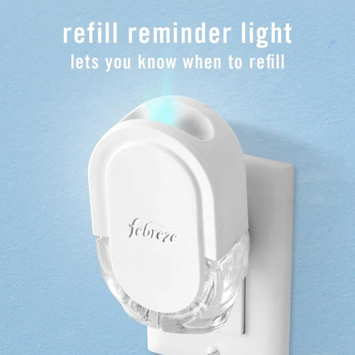 Febreze Plug In Air Freshener, Odor-Fighting Scented Oil Refill, 4 Refills - Picture 8 of 17
