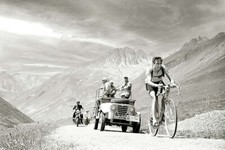 Poster Manifesto Locandina Stampa Ciclismo Bicicletta Vintage Fausto Coppi Tour