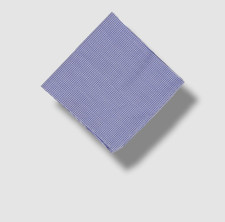 35 Original Penguin Men's Blue Check Handkerchief Pocket Square 12.5 X 12.5